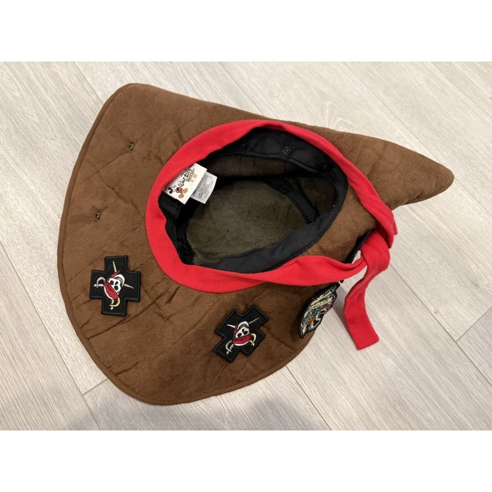 Disney Pirates Of The Caribbean Hat Jack Sparrow YOUTH KIDS Buccaneer